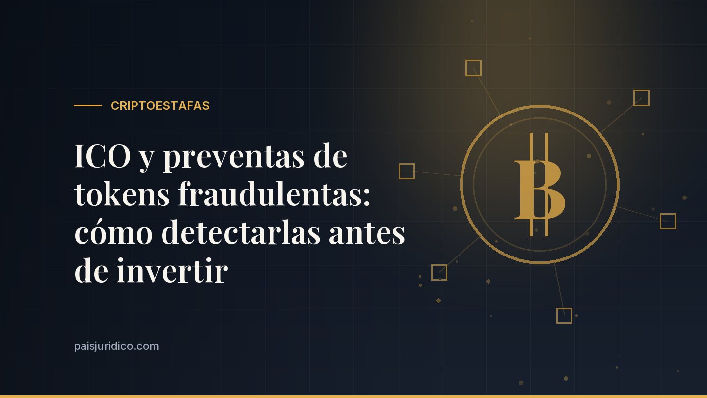 ICO y preventas de tokens fraudulentas: cómo detectarlas antes de invertir